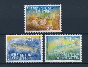 [38718] Liechtenstein 1987 Marine Life Fish MNH