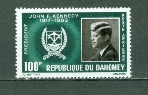 DAHOMEY 1965 AIR  KENNEDEY #C30 MINT NO THINS