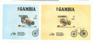 Gambia #628-629  Souvenir Sheet