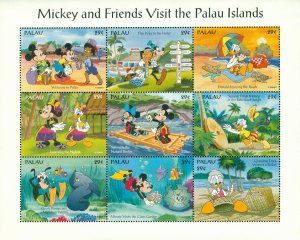 RMK13-0071 PALAU 340  MH SS DISNEY BIN $4.00