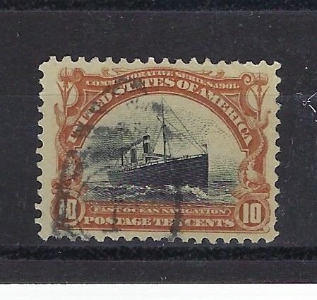 U.S. #299 USED TEN CENT PAN-AMERICAN ISSUE