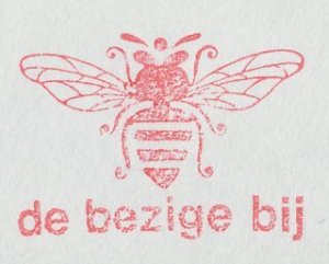 Meter cover Netherlands 1974 Bee