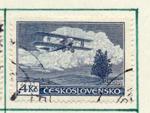 Czechoslovakia 1930 Air Early Issue Fine Used 4K. 230296