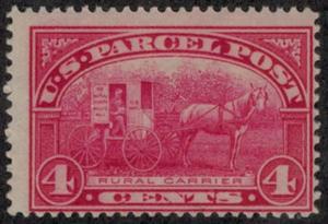 US #Q4 SCV $27.50 Fine mint very lightly hinged, super fresh color, choice SC...