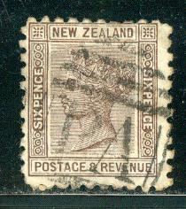 New Zealand Scott # 65, used, perf 10