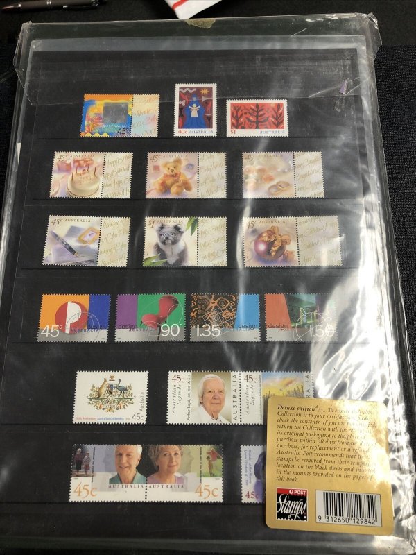 The Collection of 1999 Australian Stamps 