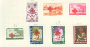 Haiti #B2-B8  Single (Complete Set)