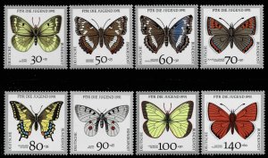 Germany, Sc.#B705-12 MNH For Youth: Butterflies