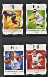 Fiji #825-828 Commonwealth Games Set of 4 MNH CV$6.00