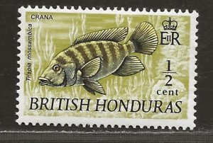 BRITISH HONDURAS SC# 235   FVF/MLH