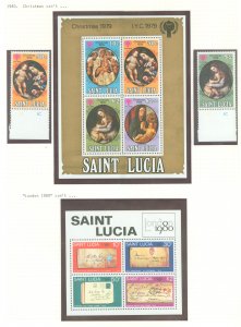 St. Lucia #483-490a Mint (NH) Single (Complete Set)