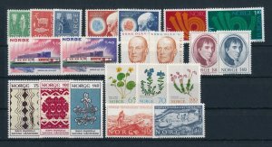 Norway 1973 Complete MNH Year Set  as shown at the image.