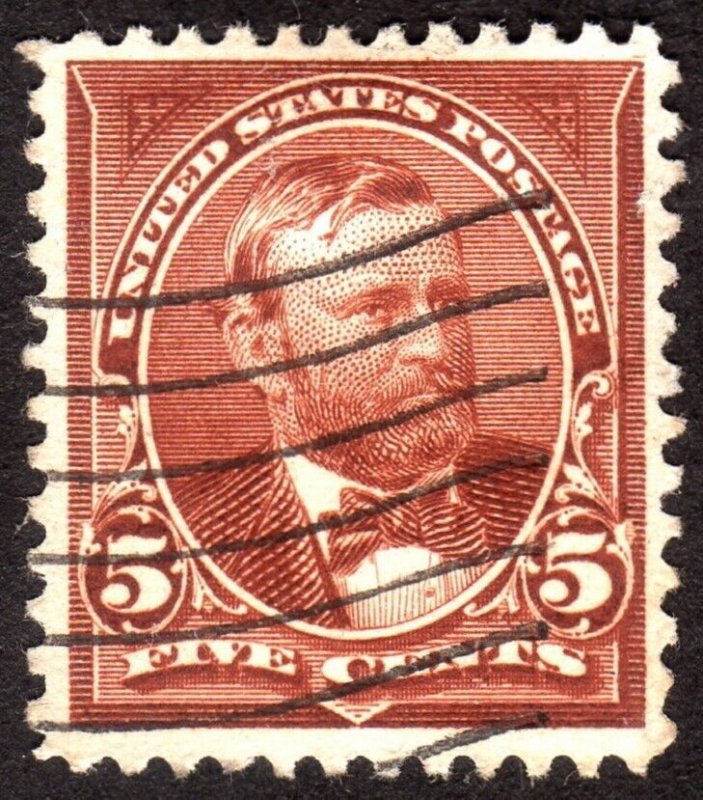 1894, US 5c, Grant, Used, Well centered, Sc 255