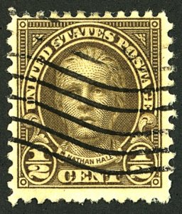 U.S. #653 USED