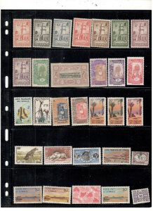 SOMALIA COLLECTION ON STOCK SHEET MINT/USED