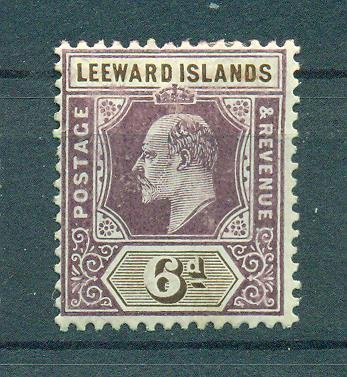 Leeward Islands sc# 35 mh cat value $55.00