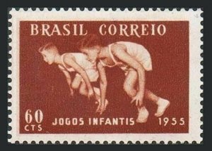 Brazil 823 block/4,MNH.Michel 879. 5tj Children's Games.Young racers.