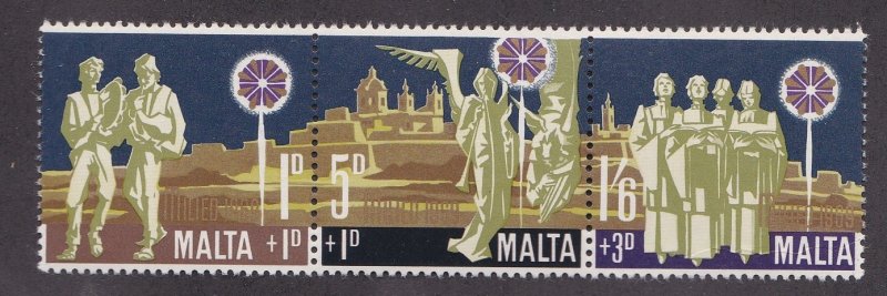 Malta # B3a, Christmas, Mint NH, 1/2 Cat.