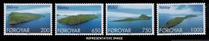 Faroe Islands Scott 383-386 Mint never hinged.