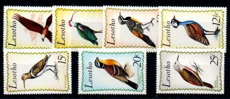 LESOTHO SG204/10 1971 BIRDS MNH