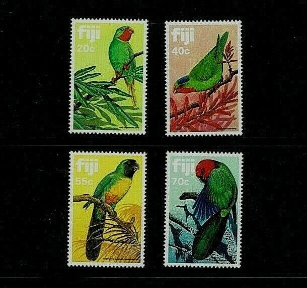 Fiji: 1983 Parrots  Mint never hinged.