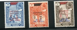 SOUTH ARABIA OVERPRINTS ON ADEN 1917-1963  JOHN F. KENNEDY SET MINT NH