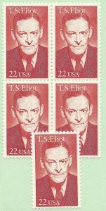 US #2239, MNH, Blk/4 + 1