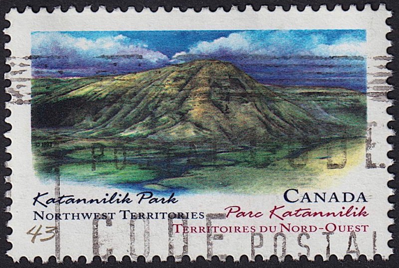 Canada - 1993 - Scott #1483 - used - Kitannilik Park Northwest Territories