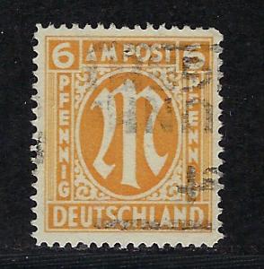 Germany AM Post Scott # 3N5b, used