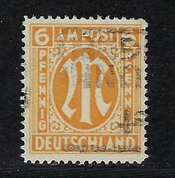 Germany AM Post Scott # 3N5b, used