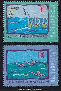 Hungary Scott 3996-3997 Mint never hinged.