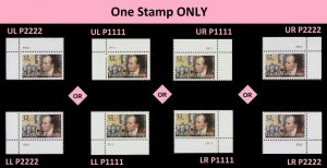 US 3135 Raoul Wallenberg 32c plate single MNH 1997