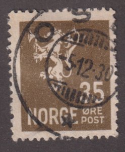 Norway 123  Coat of Arms 1927