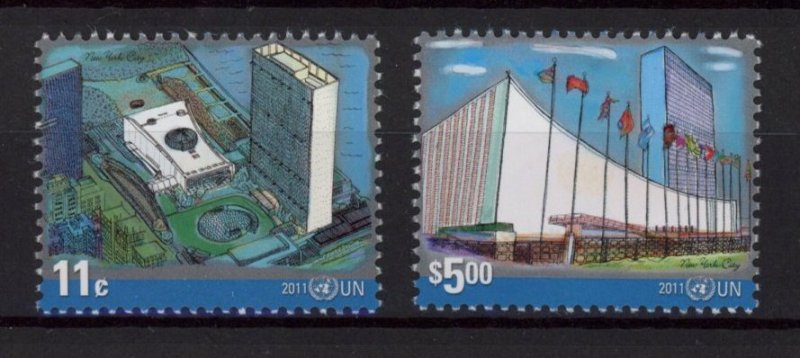 [Hip1735] United Nations 2011 : Good set very fine MNH stamps