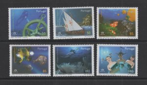 Portugal #2226-32  (1998 Expo '98 Oceans set) VFMNH CV $6.70