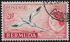 British Colonies - Bermuda Stamp Scott # 153 Used. Issue of 1955.