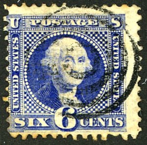 U.S. #115 USED CREASES