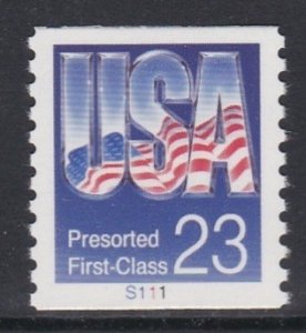 2608 Flag Coil MNH