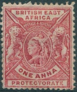 British East Africa 1896 SG66 1a carmine-rose QV MNG (amd)