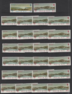 Isle of Man #99-100 (1977 Europa set ) VFMNH x 25 sets CV $15.00