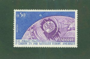 FRENCH ANDORRA 154 MH BIN $2.00