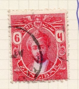 Zanzibar 1914 Early Issue Fine Used 6c. 051135