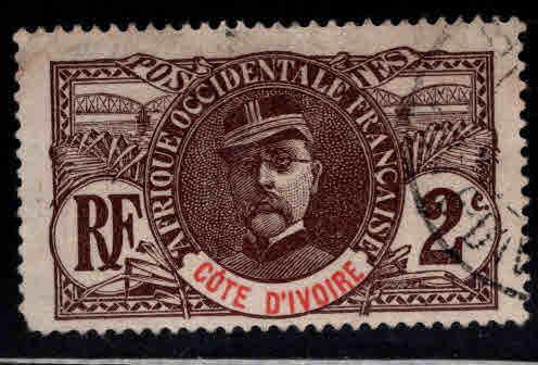 Ivory Coast Scott 22 Used stamp