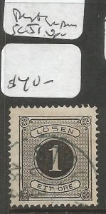 Sweden Postage Due SC J1 VFU (6clv)