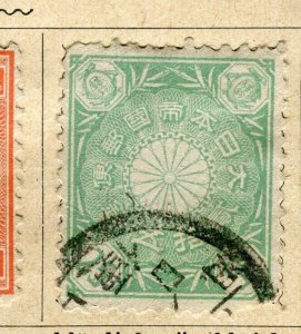 JAPAN; 1899-1900 early Chrysanthemum series issue fine used 25s. value