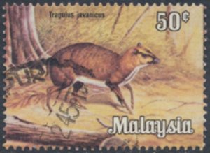 Malaysia    SC# 177   Used  Chevrotain Deer see details & scans