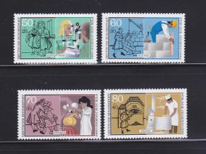 Germany B643-B646 Set MNH Occupations