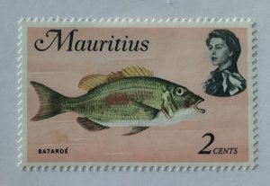 Mauritius  1969  Scott 339 MNH - 2c,  Marine Life, Batardé fish