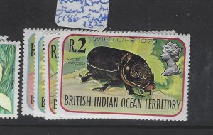 British Indian Ocean Territory SC 86-9 MNH (5gvh) 