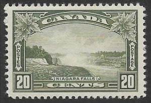 Canada 225  1935  20 cent  VF Mint  NH